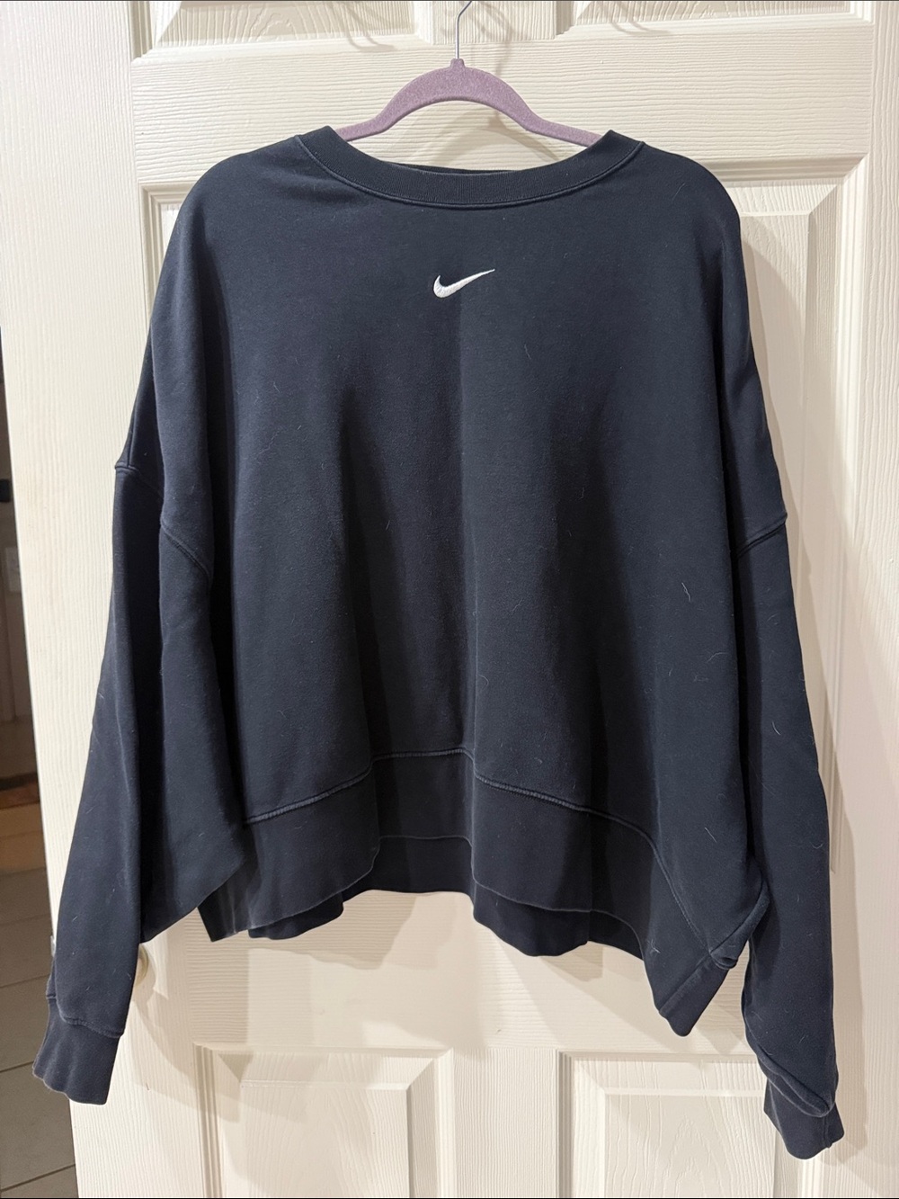 Nike Oversized Cropped Sweatshirt